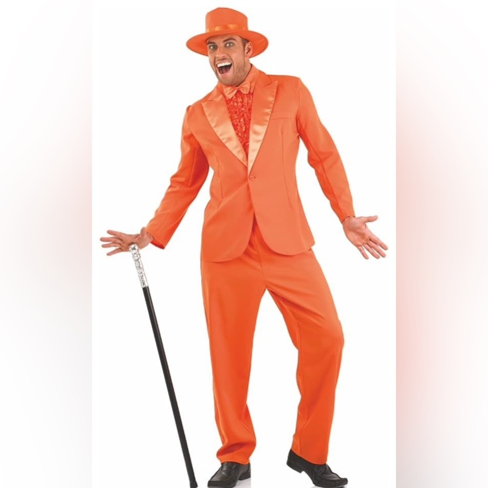 Dumb and Dumber Costume Men's Orange Suit